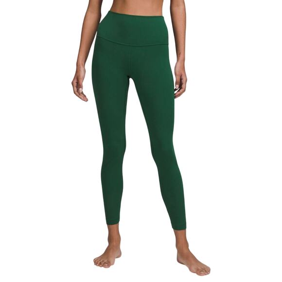 Lululemon Everglade Green Align High Rise Pant 25" Legging Size 4 - Picture 1 of 13